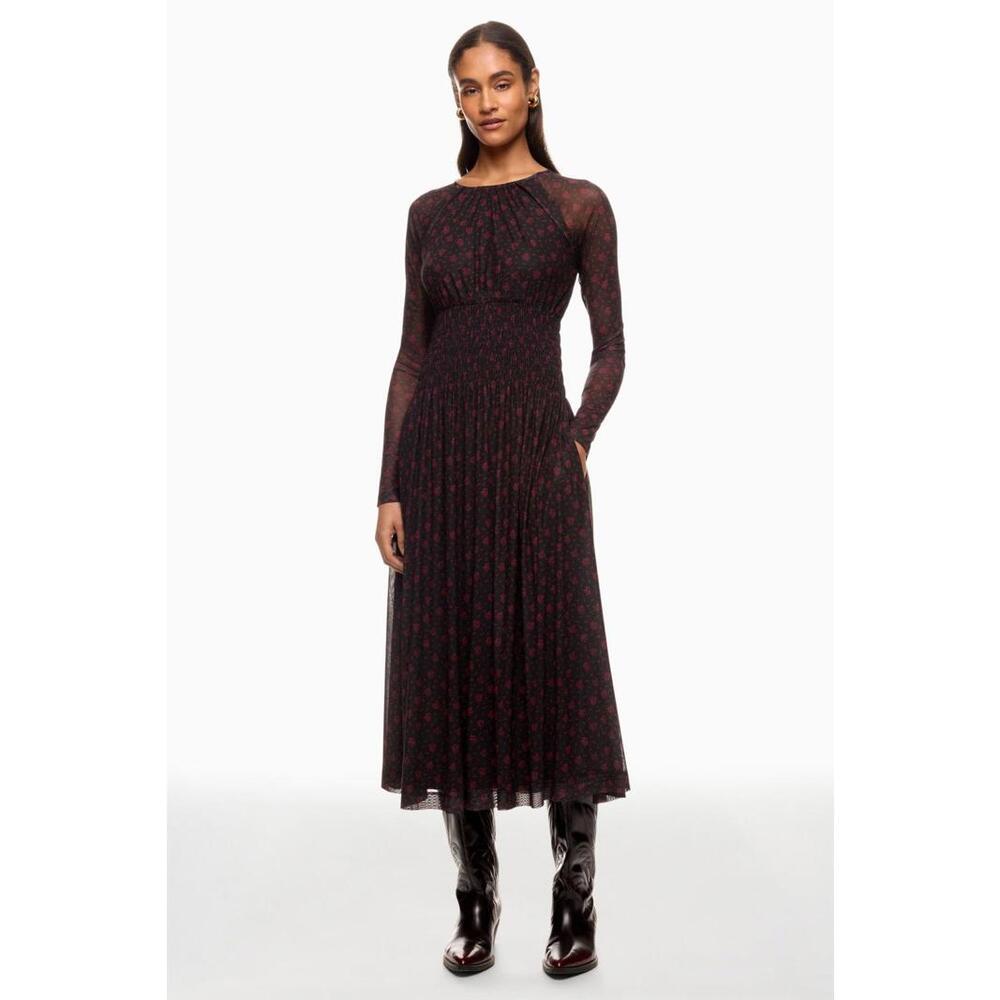 Madewell Blume Dress Size XL Black